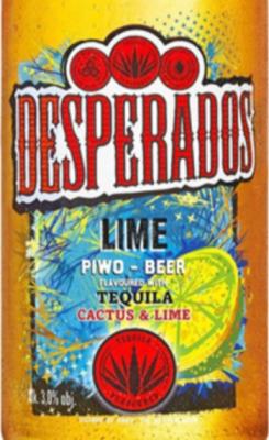 Desperados Lime etiket Desperados Lime etiket